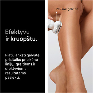 Braun Silk-epil 9, Wet & Dry, белый - Эпилятор