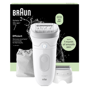 Braun Silk epil 7, белый - Эпилятор