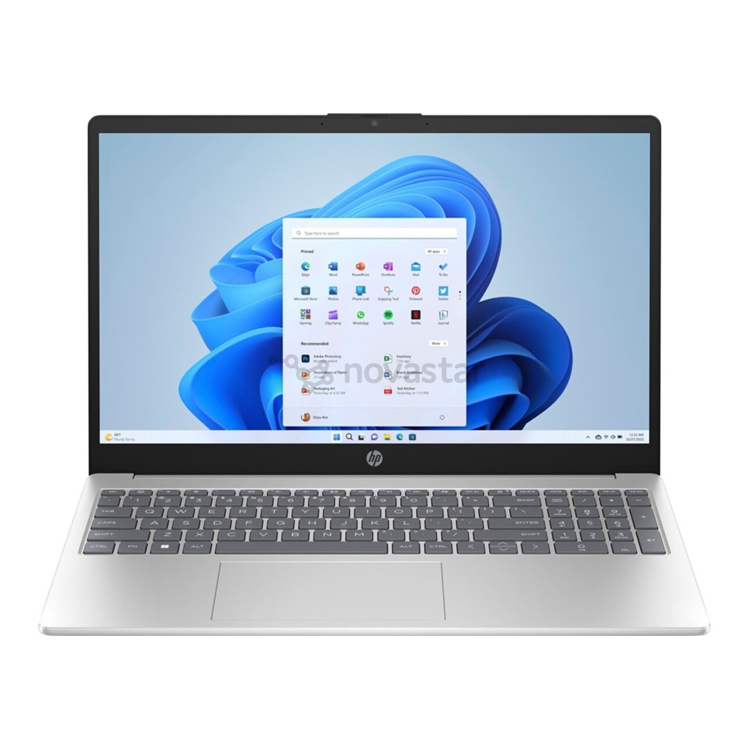 HP Laptop 15 fd1065, 15,6'', Ultra 5, 24 GB, 512 GB, ENG, natural silver - Notebook CX5D0EA