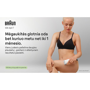 Braun Silk epil 7, белый - Эпилятор