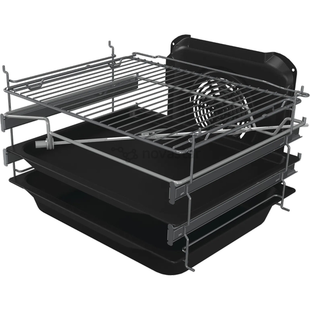 Gorenje, 70 L, plotis 50 cm, balta - Dujinė viryklė su elektrine orkaite