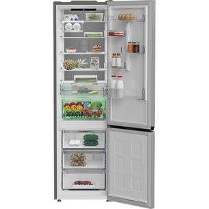 Beko, NoFrost, 415 L, aukštis 204 cm, pilkas - Šaldytuvas