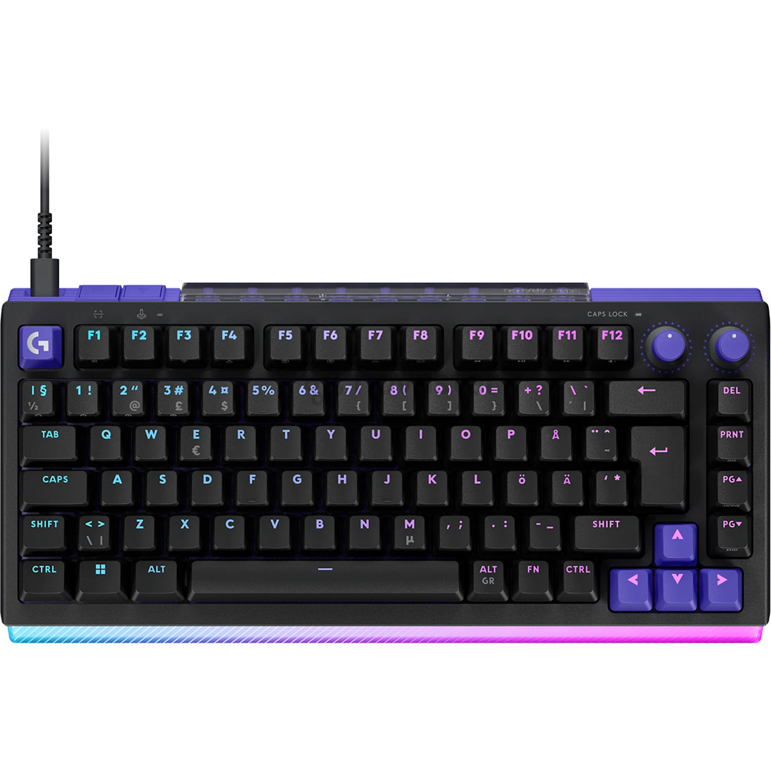 Logitech G512 X 75, Tactile, SWE, black - Keyboard