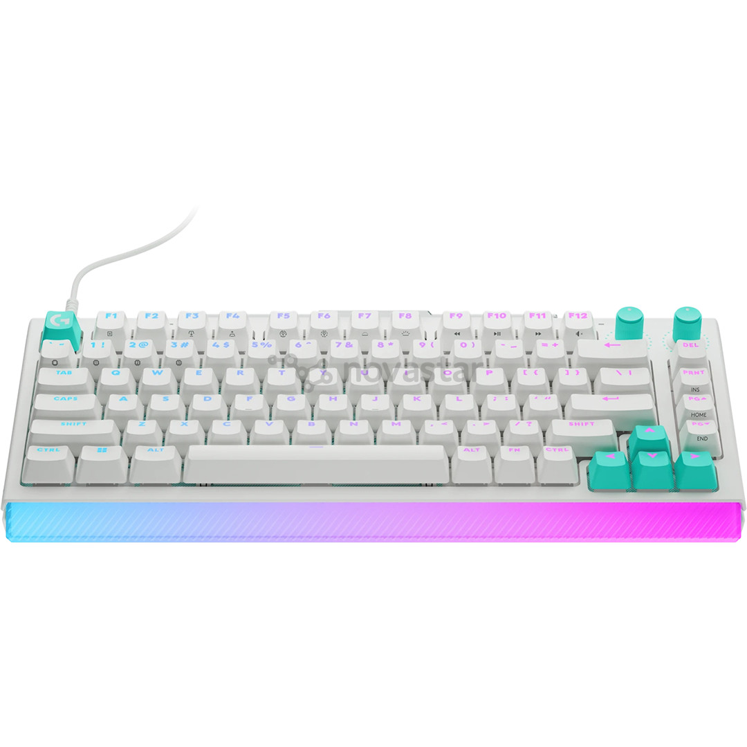 Logitech G512 X 75, Tactile, SWE, white - Keyboard
