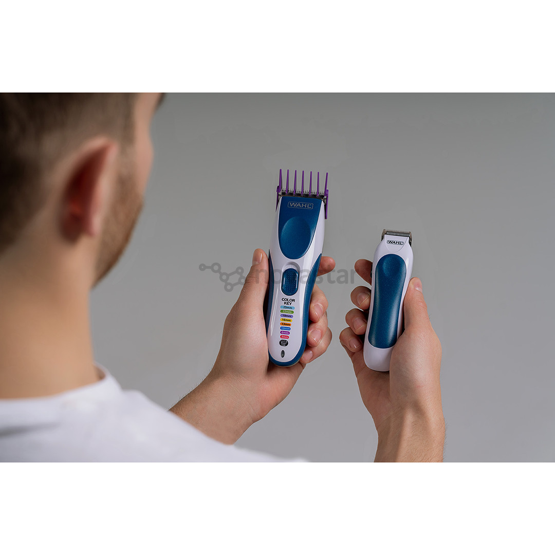 Wahl Cordless Color Pro, blue/white - Hair clipper