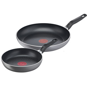 Tefal Super Start, 20/26 cm, 2 vnt., pilkas - Keptuvių rinkinys