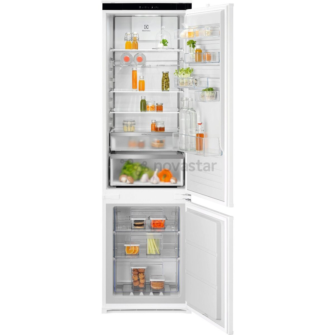 Electrolux 700 No Frost AI CoolAssist, 269 L, height 189 cm - Built-in refrigerator