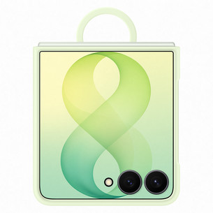 Samsung Silicone Ring Magnet Case, Galaxy Flip8, green - Case