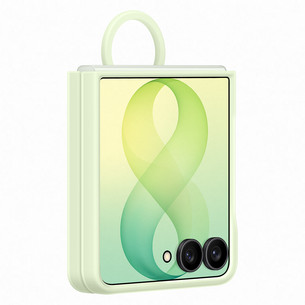 Samsung Silicone Ring Magnet Case, Galaxy Flip8, green - Case