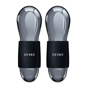 Geske Cool & Warm Duo Eye Massager, 7 viename, juodas - Akių masažuoklis