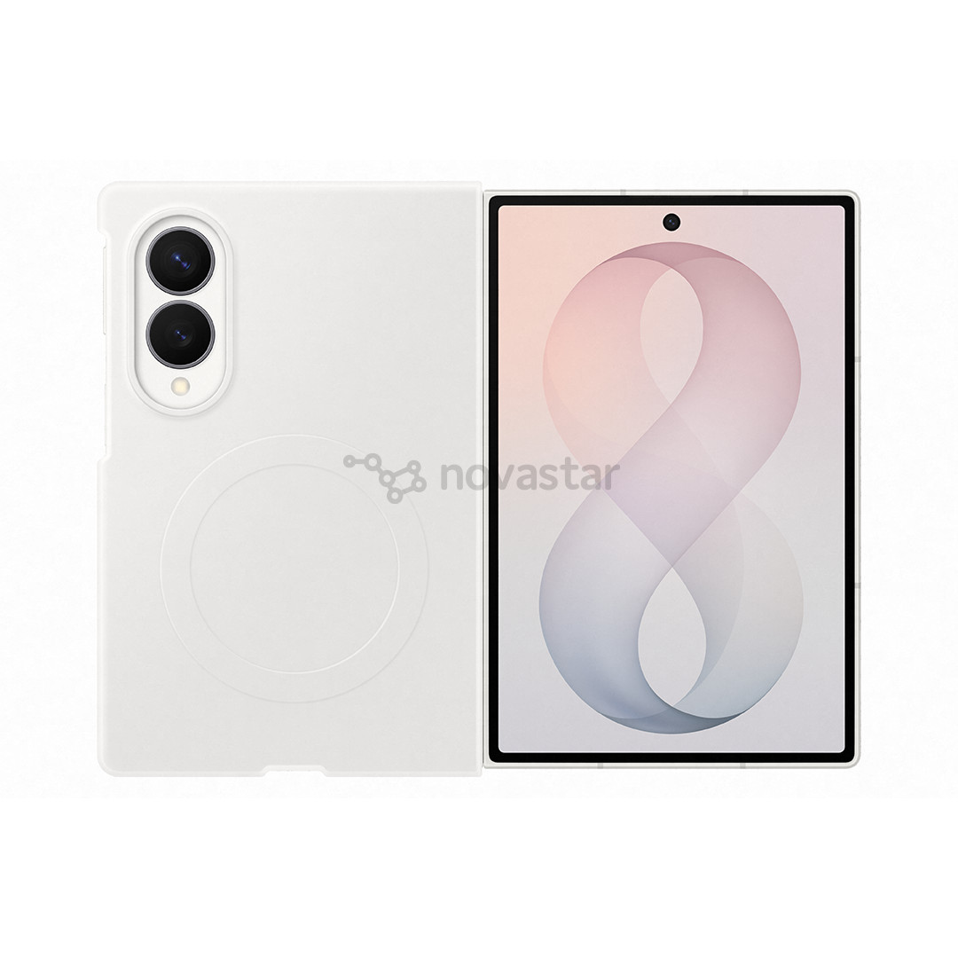 Samsung Silicone Magnet Case, Galaxy Fold8, cream - Case
