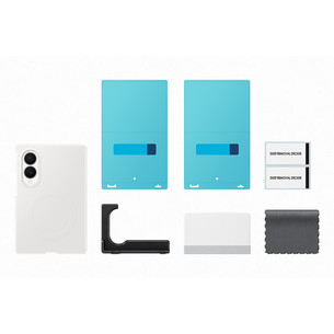 Samsung Silicone Magnet Case, Galaxy Fold8, cream - Case