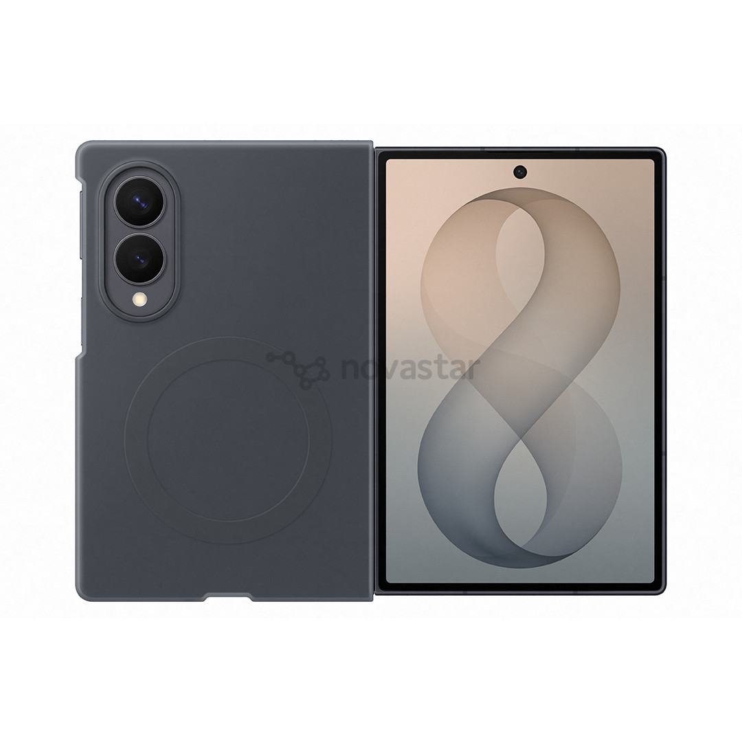 Samsung Silicone Magnet Case, Galaxy Fold8, graphite - Case