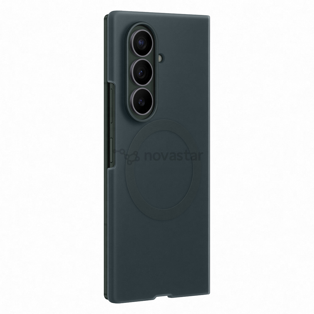 Samsung Silicone Magnet Case, Galaxy Fold8 Ultra, techno green - Case