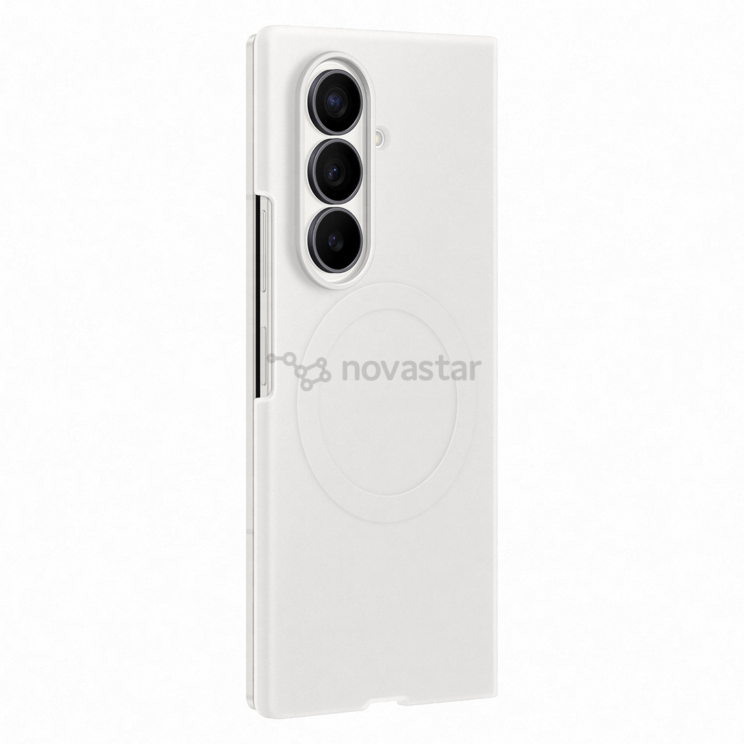 Samsung Silicone Magnet Case, Galaxy Fold8 Ultra, cream - Case