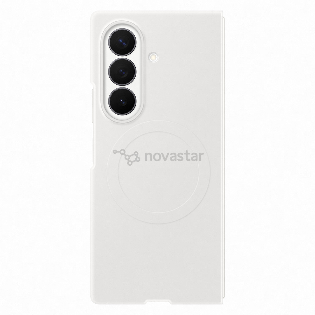 Samsung Silicone Magnet Case, Galaxy Fold8 Ultra, cream - Case