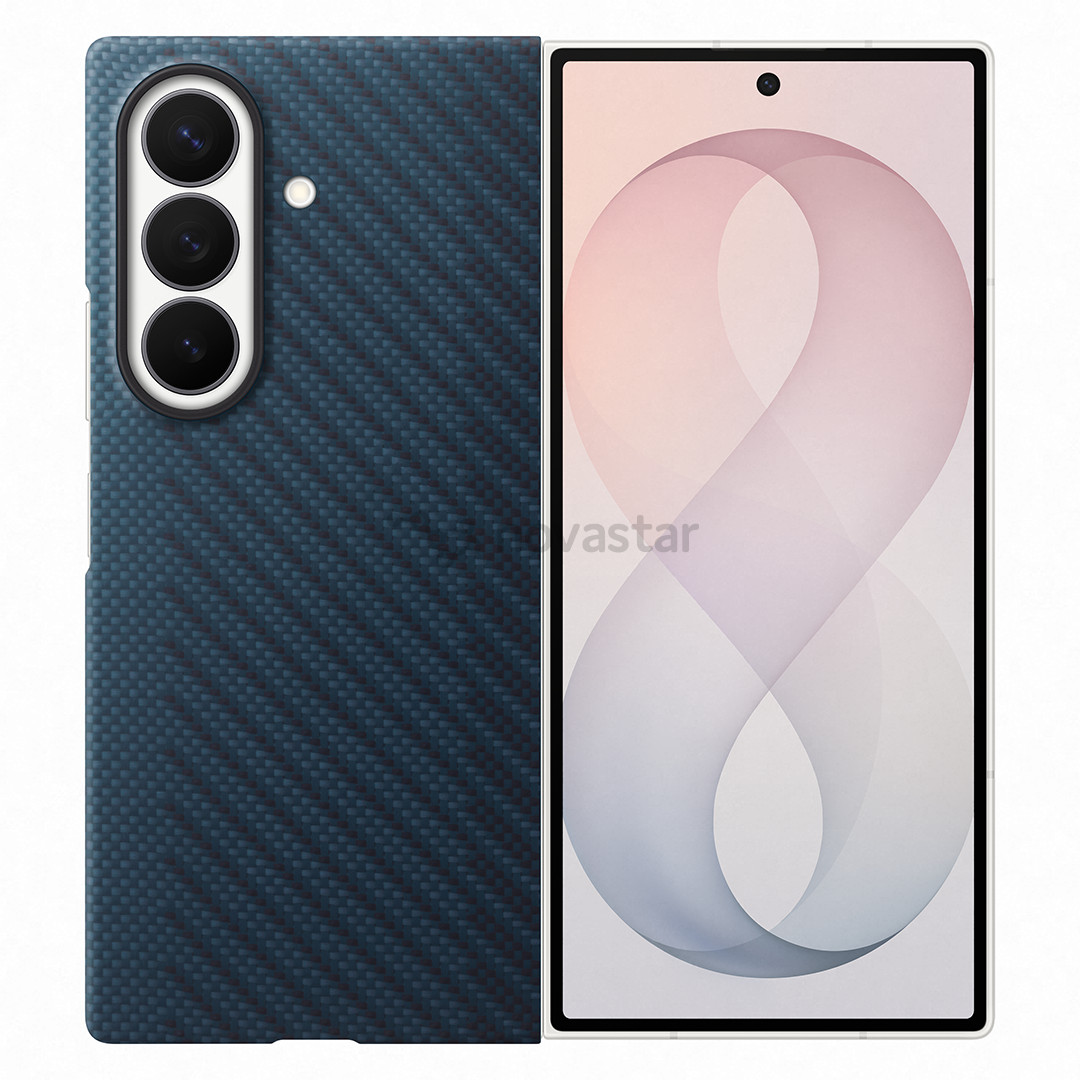 Samsung Carbon Magnet Case, Galaxy Fold8 Ultra, blue - Case