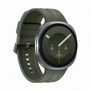 Samsung Galaxy Watch9, 44 mm, LTE, silver/green - Smartwatch