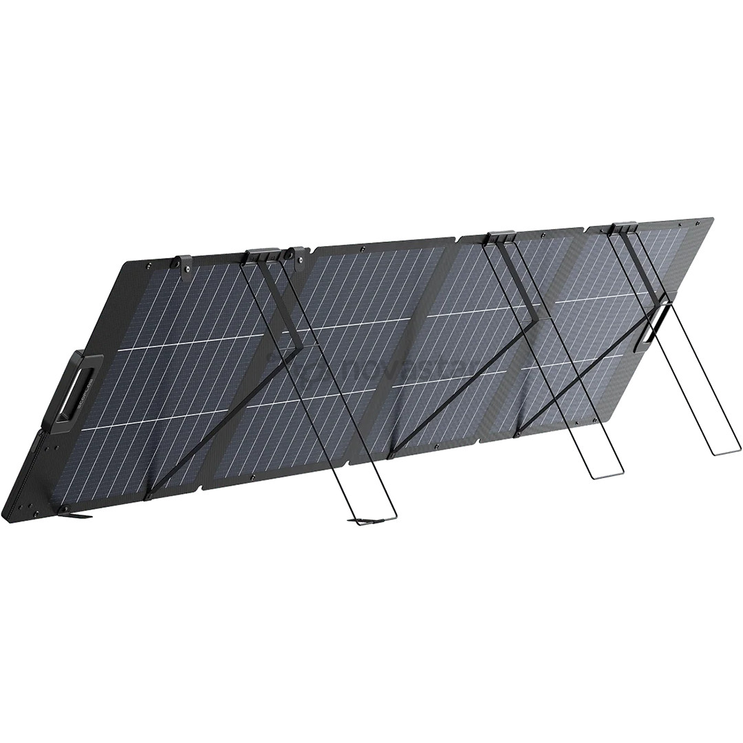 EcoFlow Solar Panel, 220 W, juoda - Nešiojama saulės baterija