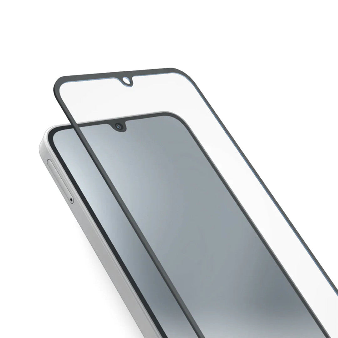 SBS Full Cover Glass Screen Protector, Samsung A27, черный - Защита для экрана