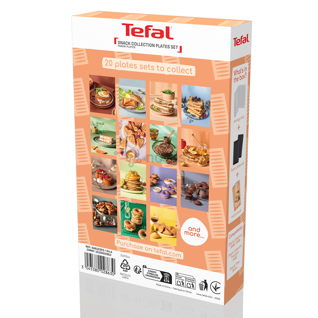 Tefal Snack Collection - Panini/grill set