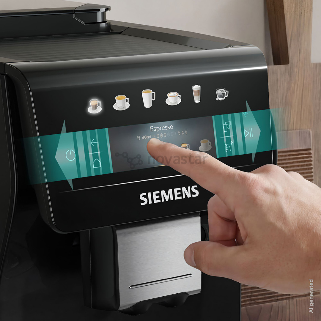 Siemens EQ600 iAroma, juodas - Kavos aparatas