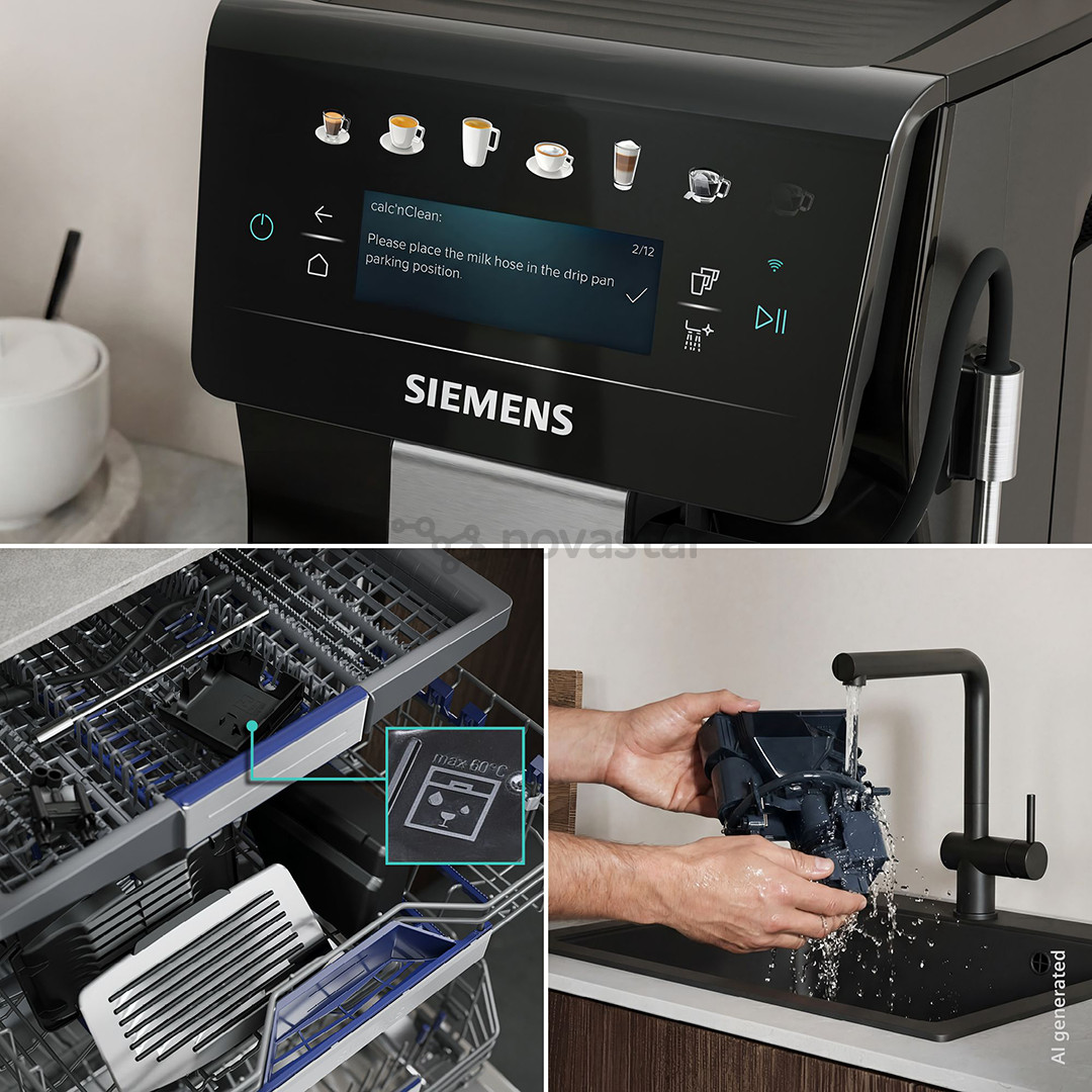 Siemens EQ600 iAroma, juodas - Kavos aparatas