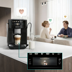 Siemens EQ600 iAroma, juodas - Kavos aparatas