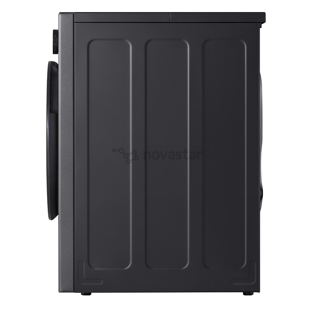 LG, Heat pump, 10 kg, depth 66 cm, matte black - Clothes dryer