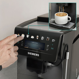 Siemens EQ600 iAroma, tamsaus nerūdijančio plieno - Kavos aparatas