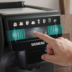 Siemens EQ600 iAroma, tamsaus nerūdijančio plieno - Kavos aparatas