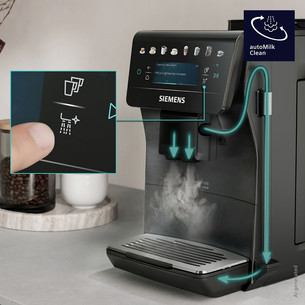 Siemens EQ600 iAroma, tamsaus nerūdijančio plieno - Kavos aparatas