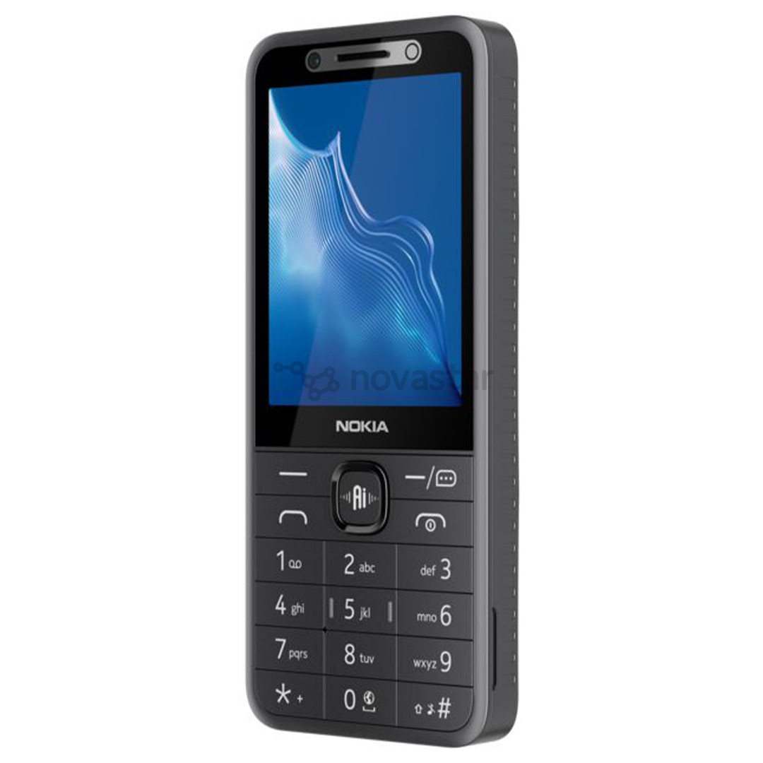 Nokia 235 4G 2nd Edition, Dual SIM, juodas - Mobilusis telefonas