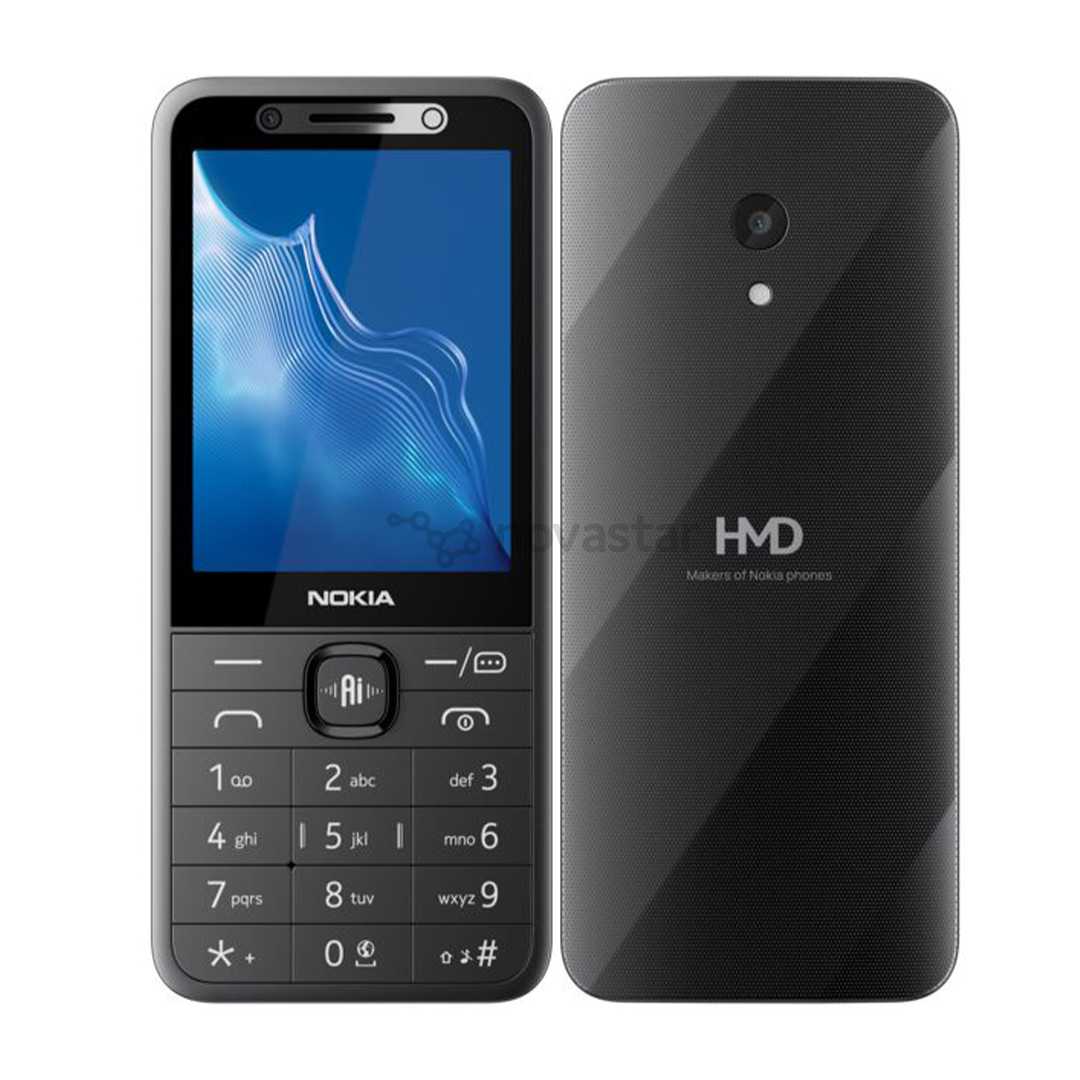 Nokia 235 4G 2nd Edition, Dual SIM, juodas - Mobilusis telefonas