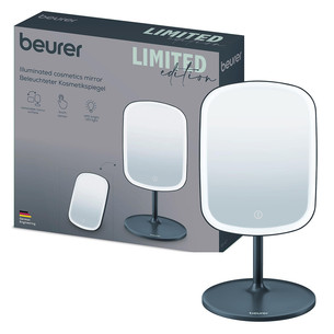 Beurer Limited Edition 2026, dark grey - Illuminated cosmetics mirror BS47LE26