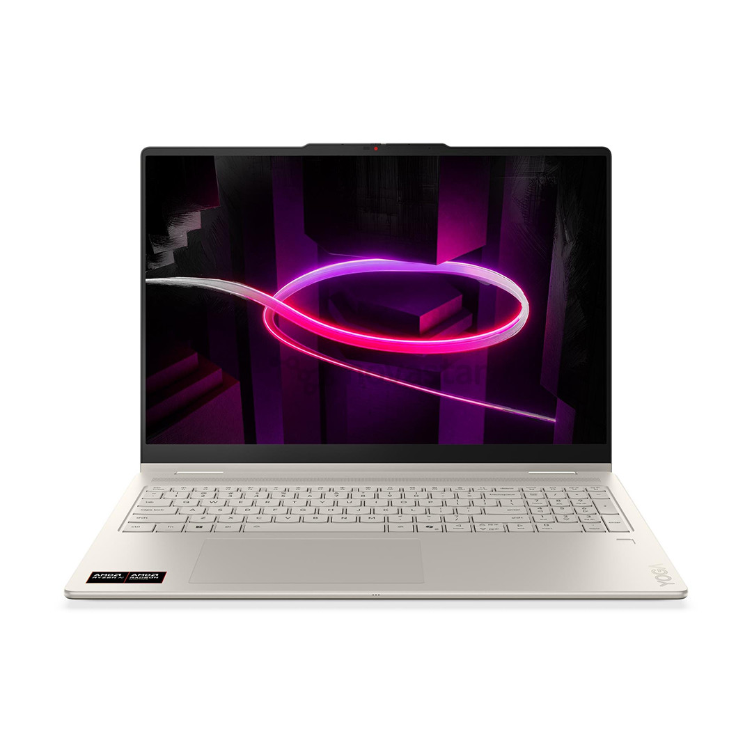 Lenovo Yoga 7 2-in-1 Gen 11, 16'', WUXGA, OLED, Ryzen AI 7, 16 GB, 512 GB, ENG, smėlio spalvos - Nešiojamasis kompiuteris 83TF003ENT