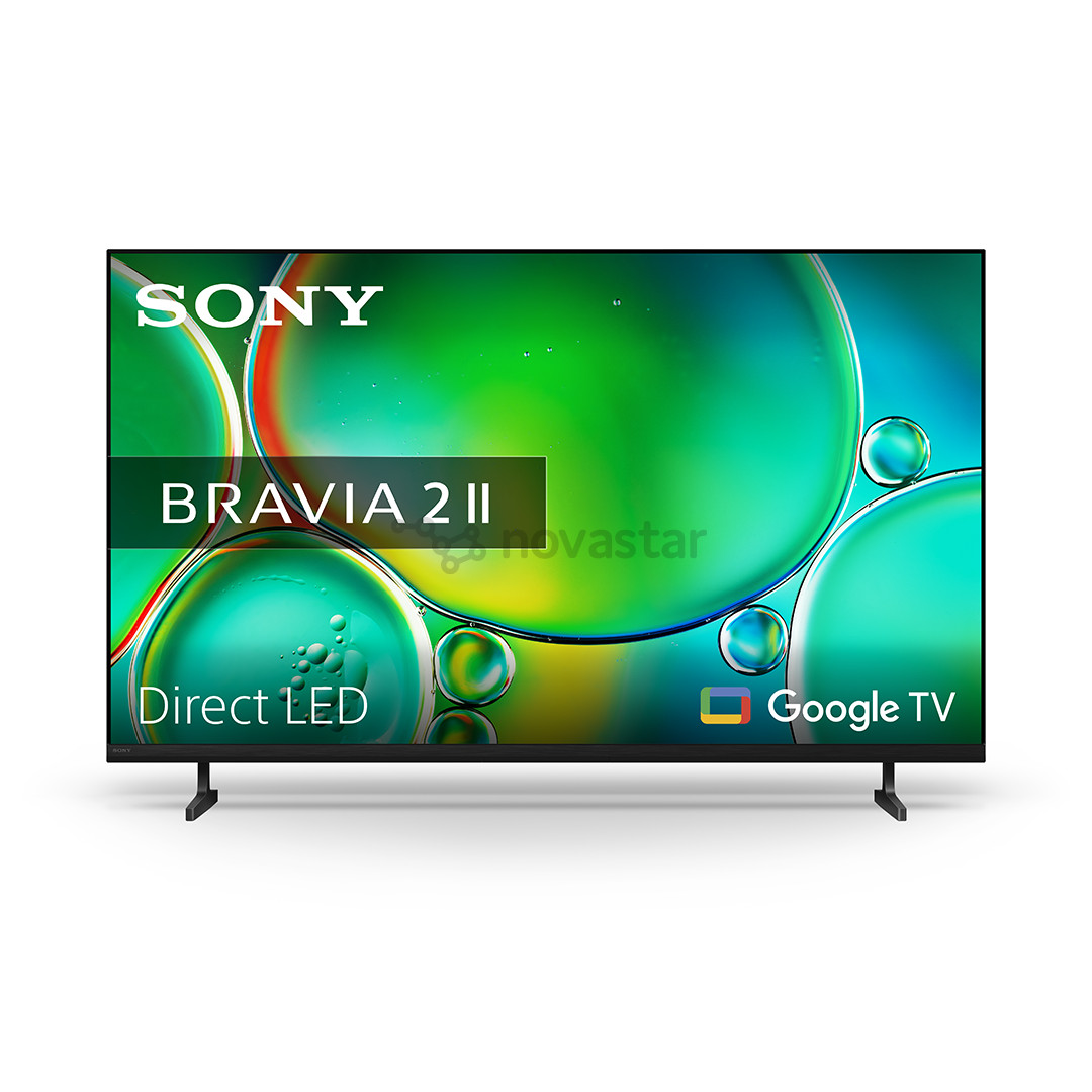Sony Bravia 2 II S25VM, 50", 4K UHD, LED LCD, black - TV K50S25VM2PB.CEI