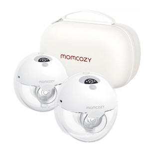 Momcozy M5 Wearable, dvigubas, baltas - Pientraukis M5DUO