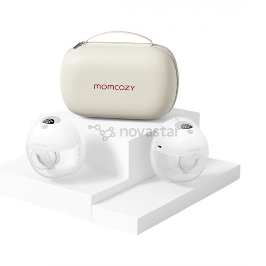 Momcozy M5 Wearable, dvigubas, baltas - Pientraukis