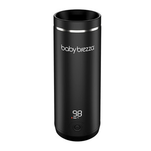 Baby Brezza, 270 ml, juodas - Įkraunamas motinos pieno ir vandens šildytuvas INST.HEATER
