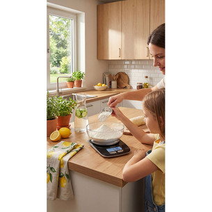 Beurer Limited Edition 2026, up to 3 kg, grey - Digital kitchen scale with bowl