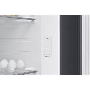 Samsung Bespoke AI, NoFrost, 640 L, aukštis 179 cm, juodas - SBS Šaldytuvas