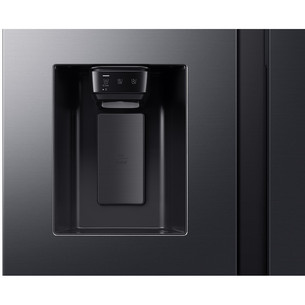 Samsung Bespoke AI, NoFrost, 640 L, aukštis 179 cm, juodas - SBS Šaldytuvas
