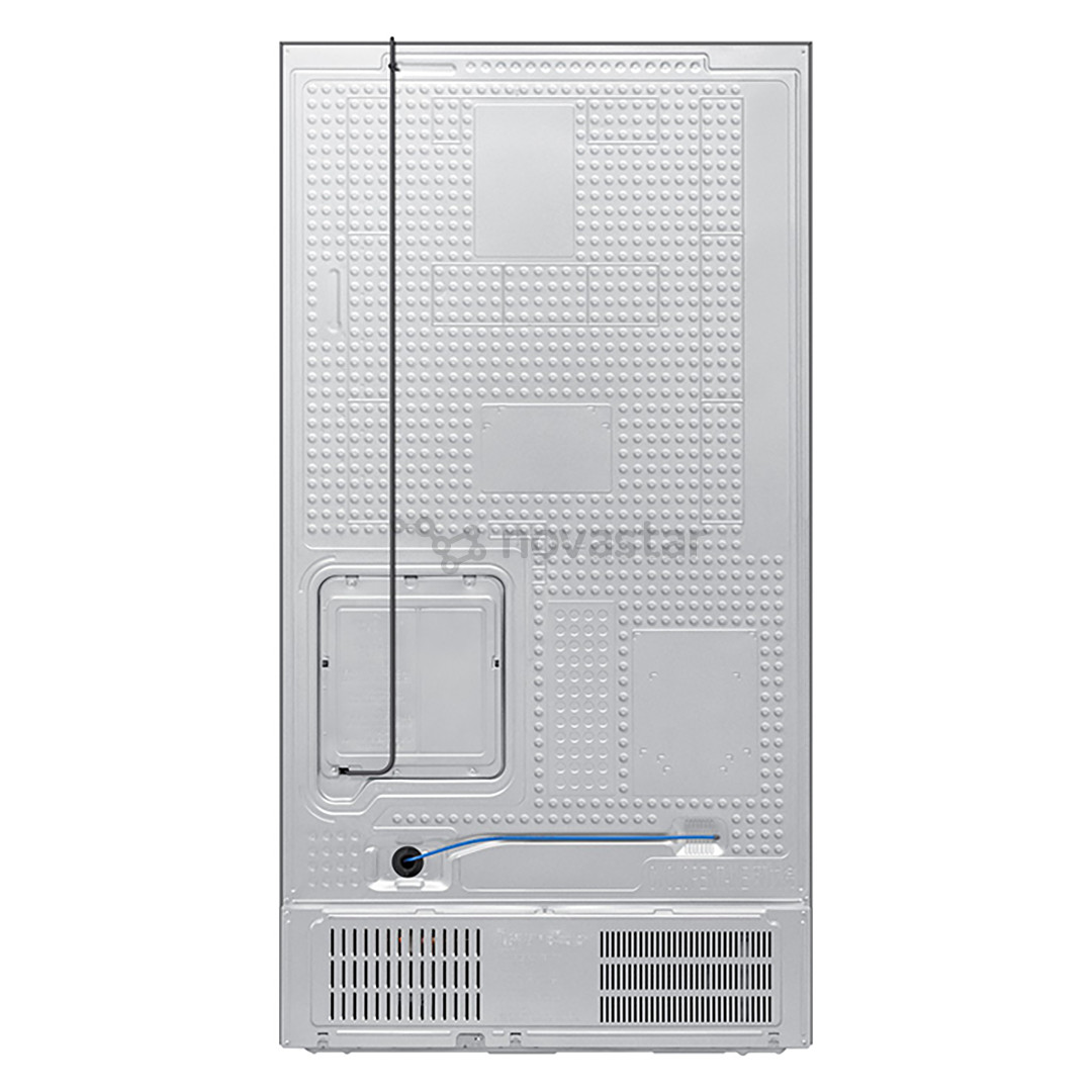 Samsung Bespoke AI, NoFrost, 640 L, aukštis 179 cm, juodas - SBS Šaldytuvas