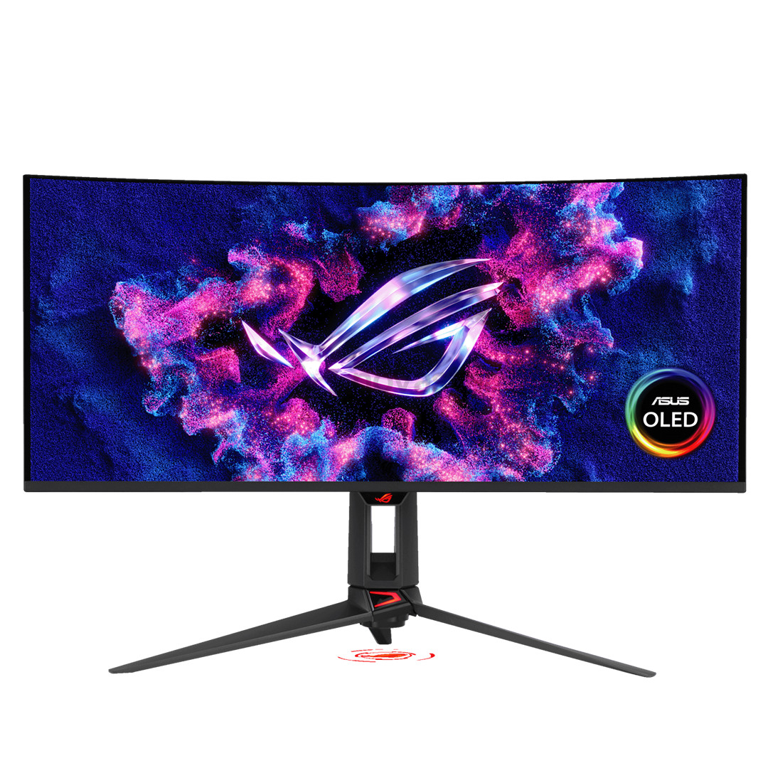 Asus ROG Swift OLED PG34WCDN, 34'', WQHD, 360 Hz, QD-OLED, lenktas, juodas - Monitorius PG34WCDN