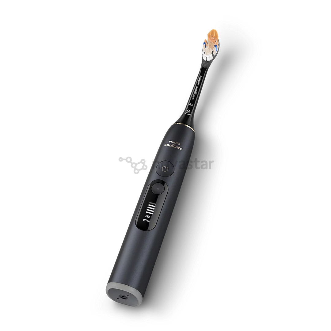 Philips Sonicare DiamondClean 9900 Prestige, juodas - Elektrinis dantų šepetėlis