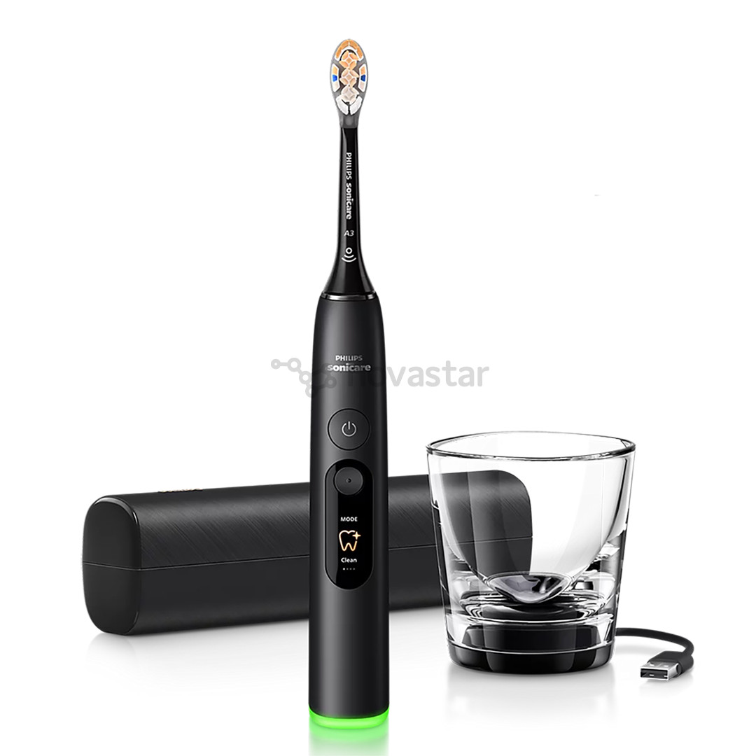 Philips Sonicare DiamondClean 8500, juodas - Elektrinis dantų šepetėlis