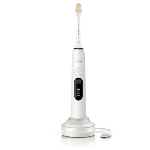 Philips Sonicare DiamondClean 8000, baltas - Elektrinis dantų šepetėlis