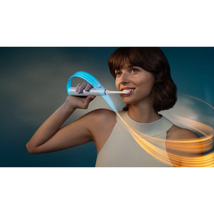 Philips Sonicare DiamondClean 9000, sidabro spalvos/baltas - Elektrinis dantų šepetėlis