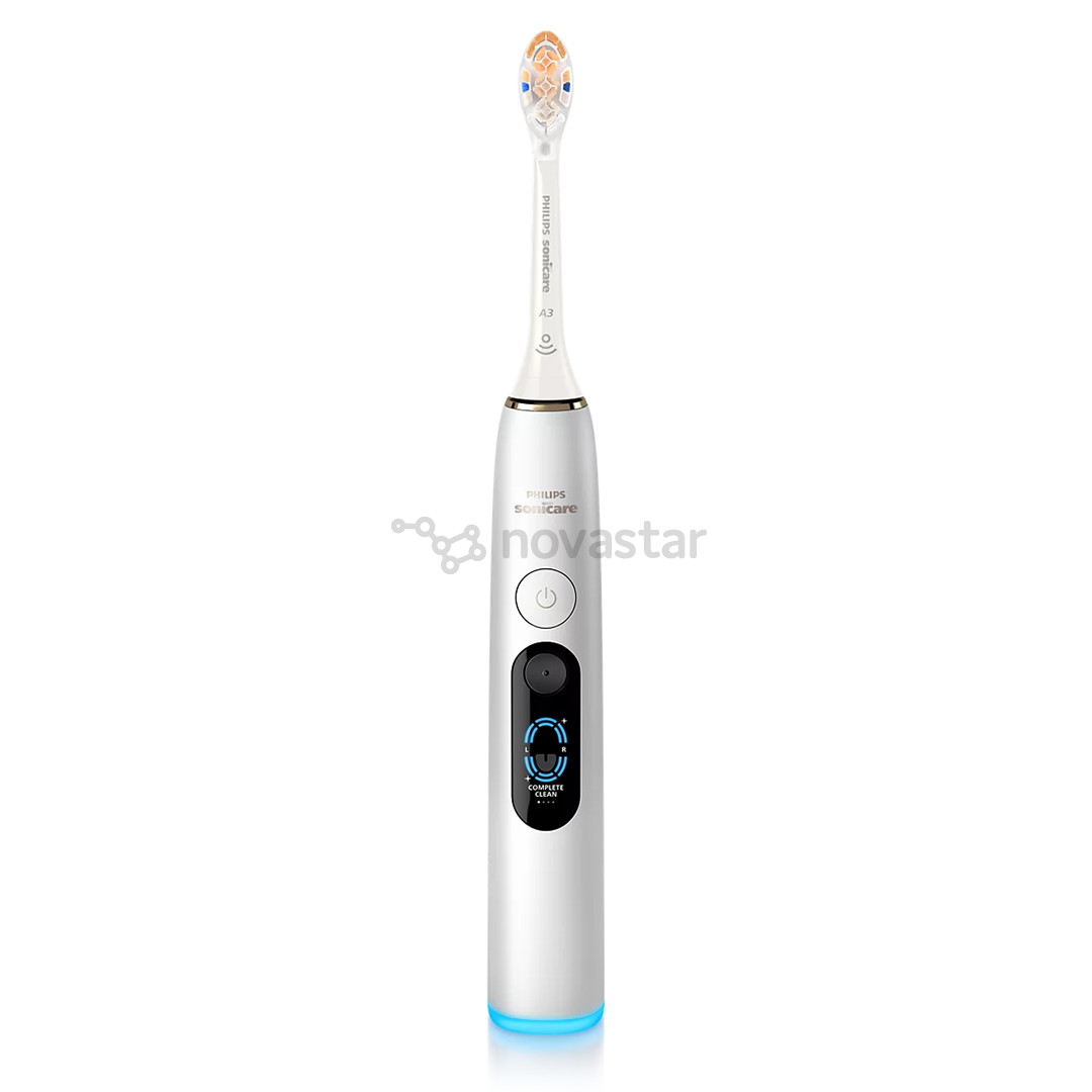 Philips Sonicare DiamondClean 9000, sidabro spalvos/baltas - Elektrinis dantų šepetėlis